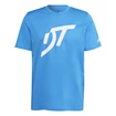 Pánské tričko adidas  Thiem Logo Graphic Tee Blue