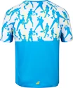 Pánské tričko Babolat Compete Crew Neck Tee Blue