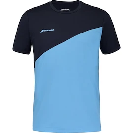 Pánské tričko Babolat Drive Crew Neck Tee Men Drive Blue