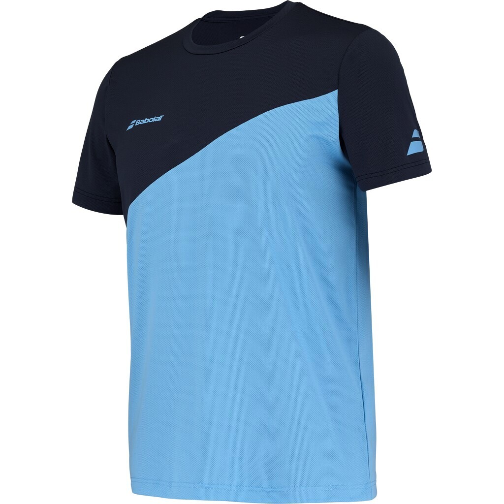 Pánské tričko Babolat  Drive Crew Neck Tee Men Drive Blue M - thumb (1)