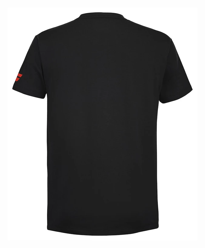 Pánské tričko Babolat  Exercise Babolat Tee Men Black S