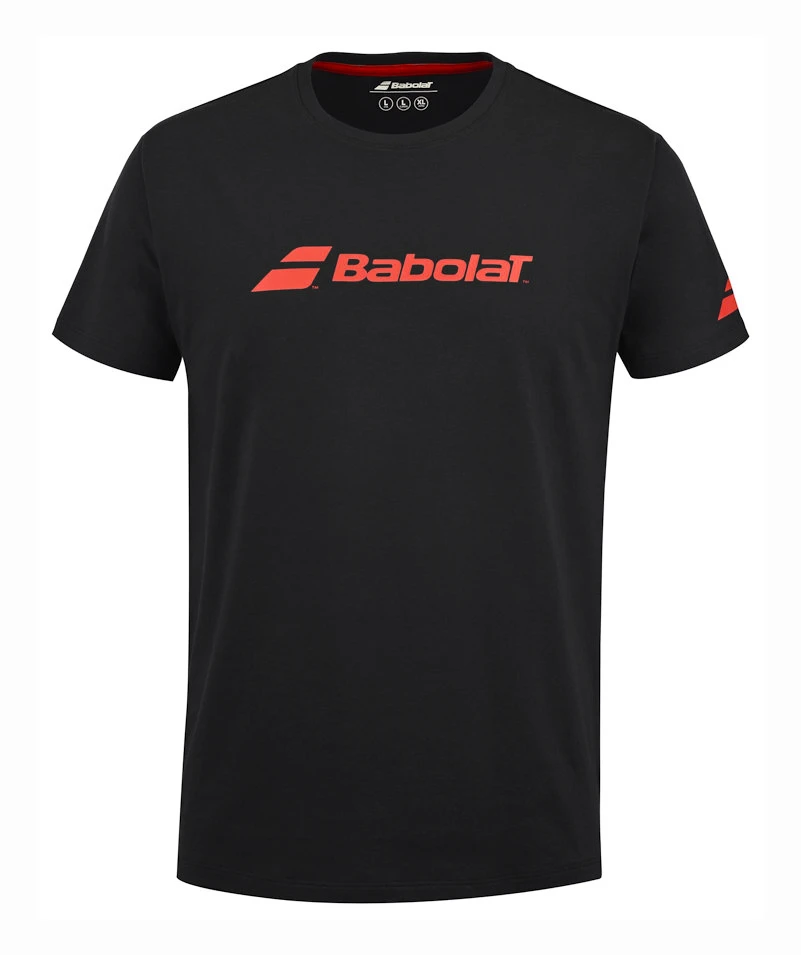 Pánské tričko Babolat  Exercise Babolat Tee Men Black S