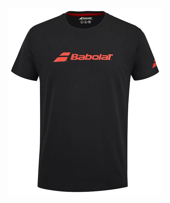 Pánské tričko Babolat  Exercise Babolat Tee Men Black S