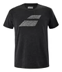 Pánské tričko Babolat  Exercise Big Flag Tee Black