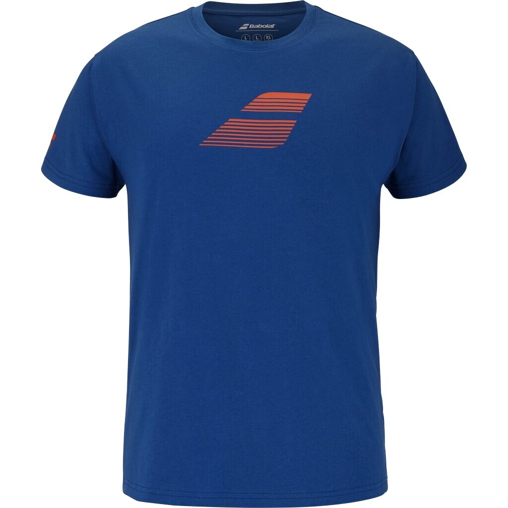 Product detail of Pánské tričko Babolat  Exercise Big Flag Tee Men Dark Blue XL