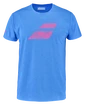 Pánské tričko Babolat  Exercise Big Flag Tee Men French Blue