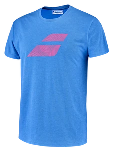 Pánské tričko Babolat  Exercise Big Flag Tee Men French Blue