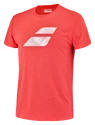 Pánské tričko Babolat  Exercise Big Flag Tee Men Poppy Red