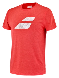 Pánské tričko Babolat  Exercise Big Flag Tee Men Poppy Red