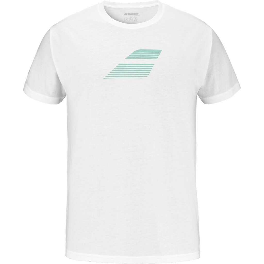 Product detail of Pánské tričko Babolat  Exercise Big Flag Tee Men White S
