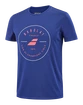 Pánské tričko Babolat  Exercise Graphic Tee Estate Blue