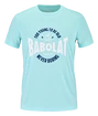 Pánské tričko Babolat  Exercise Graphic Tee Men Angel Blue