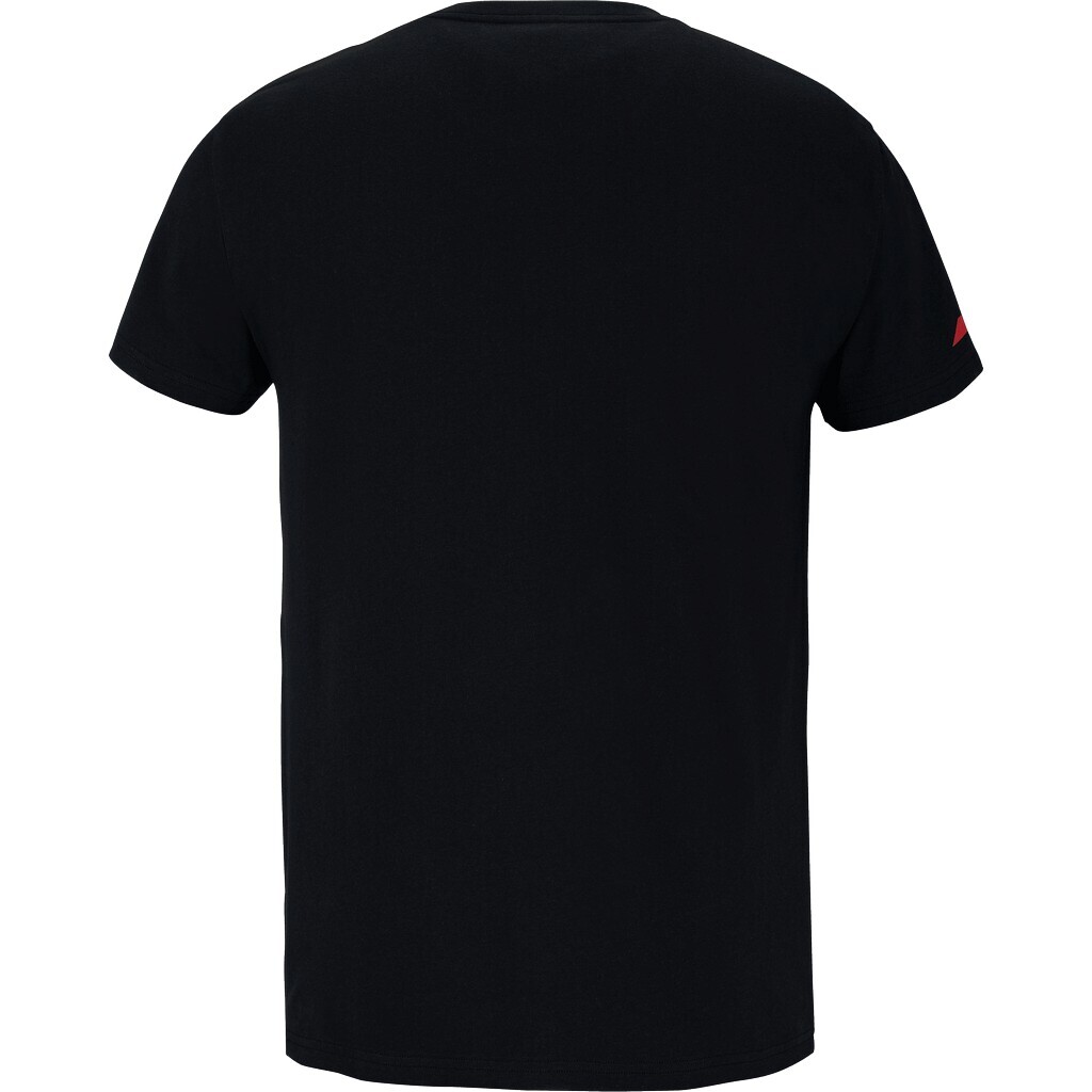 Pánské tričko Babolat  Exercise Message Tee Men Black XL - thumb (1)