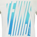 Pánské tričko Babolat  Exercise Message Tee Men Cannoli Cream