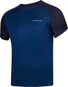 Pánské tričko Babolat  Play Club Crew Neck Tee Dark Blue