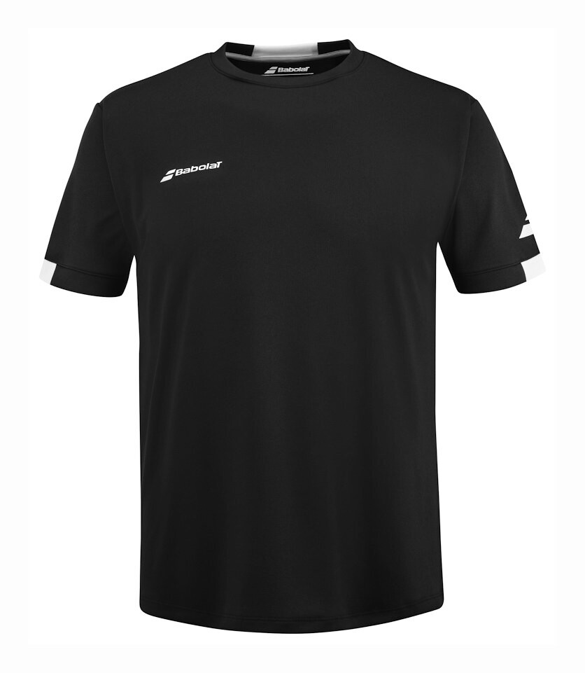 Product detail of Pánské tričko Babolat  Play Crew Neck Tee Men Black XL