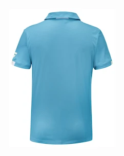 Pánské tričko Babolat  Play Polo Men Cyan Blue