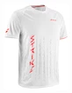 Pánské tričko Babolat  Strike Crew Neck Tee Men White/Strike Red