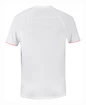 Pánské tričko Babolat  Strike Crew Neck Tee Men White/Strike Red