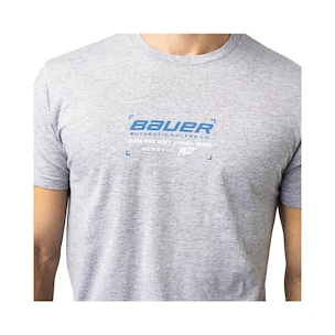Pánské tričko Bauer  Graphic Tee Grey L