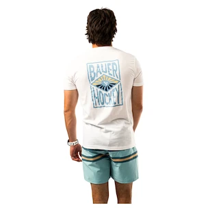 Pánské tričko Bauer  Graphic Tee White