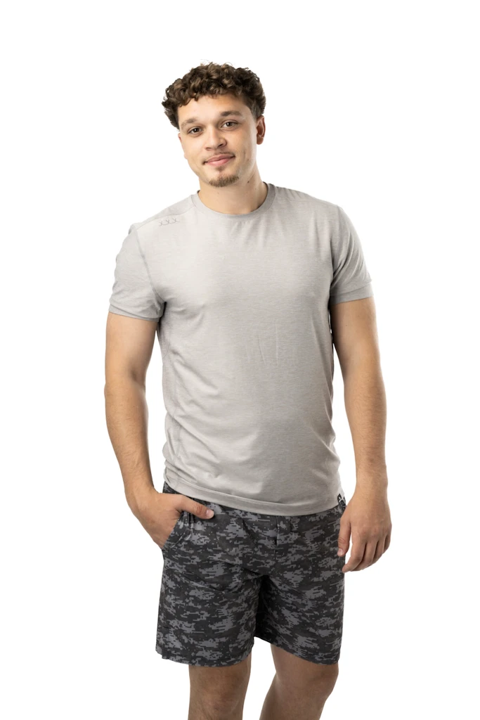 Pánské tričko Bauer  SS Tech Tee Grey M