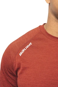 Pánské tričko Bauer  Team SS Tech Tee Red