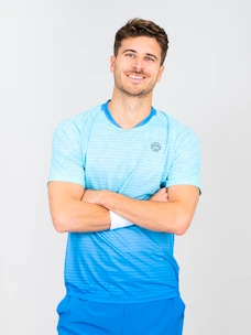Pánské tričko BIDI BADU  Colortwist Tee Blue