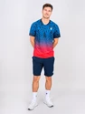 Pánské tričko BIDI BADU  Colortwist Tee Dark Blue/Red