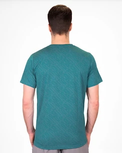 Pánské tričko BIDI BADU  Crew Two Colored Tee Petrol
