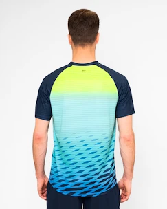 Pánské tričko BIDI BADU  Grafic Illumination Tee Dark Blue