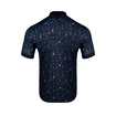 Pánské tričko BIDI BADU  Idir Tech Polo Dark Blue