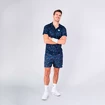 Pánské tričko BIDI BADU  Idir Tech Polo Dark Blue