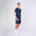 Pánské tričko BIDI BADU  Idir Tech Polo Dark Blue