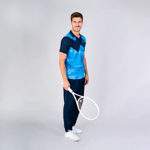 Pánské tričko BIDI BADU  Idir Tech Polo Petrol