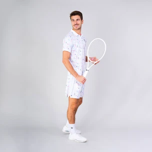 Pánské tričko BIDI BADU  Idir Tech Polo White