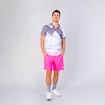 Pánské tričko BIDI BADU  Idir Tech Polo White/Grey