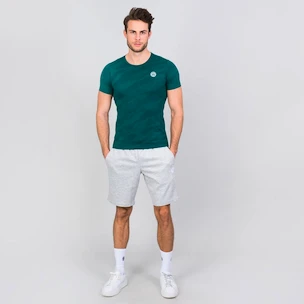 Pánské tričko BIDI BADU  Ikem Tech Tee Dark Green