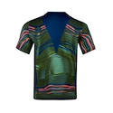 Pánské tričko BIDI BADU  Jiro Tech Tee Green/Dark Blue
