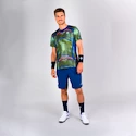 Pánské tričko BIDI BADU  Jiro Tech Tee Green/Dark Blue