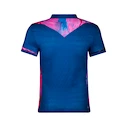 Pánské tričko BIDI BADU Tano Tech Polo Blue Pink