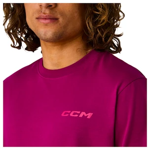 Pánské tričko CCM  Casual Tee Boysenberry