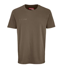 Pánské tričko CCM Core SS Tee Major Brown