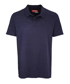 Pánské tričko CCM Fitted Polo True Navy