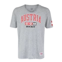 Pánské tričko CCM  FLAG TEE TEAM AUSTRIA Athletic Grey