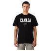 Pánské tričko CCM  Flag Tee Team CAN Black
