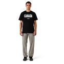 Pánské tričko CCM  Flag Tee Team CAN Black