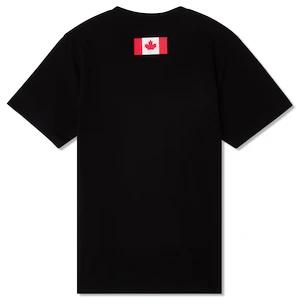 Pánské tričko CCM  Flag Tee Team CAN Black
