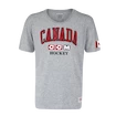 Pánské tričko CCM  FLAG TEE TEAM CANADA Athletic Grey