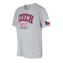 Pánské tričko CCM  FLAG TEE TEAM CZECH Athletic Grey